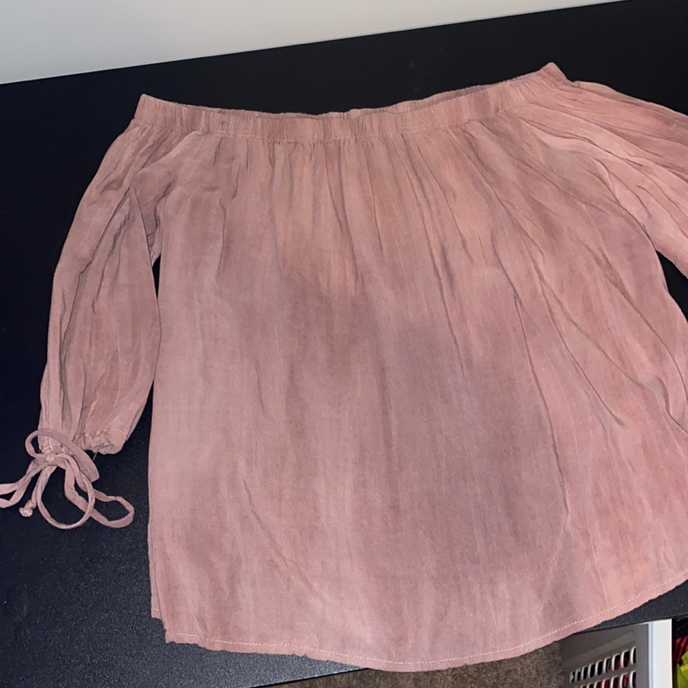 off the shoulder blouse